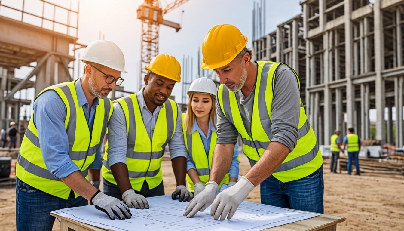 Bin Jobran Construction team